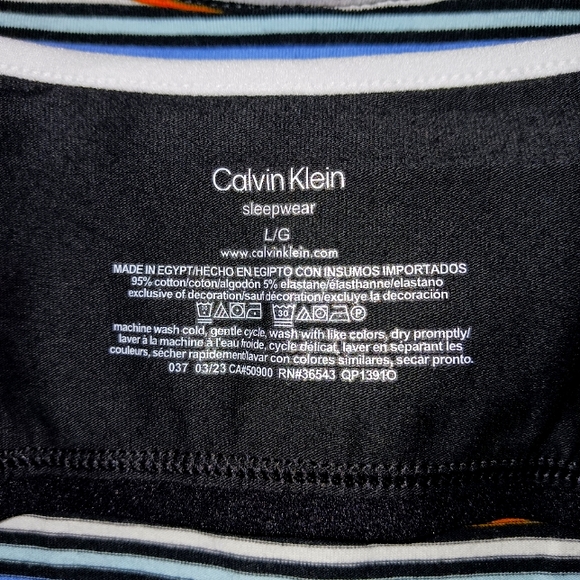 Calvin Klein Pajamas Sleepwear Set Tank & Shorts - Picture 7 of 13